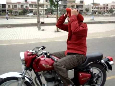 Turban Video Pride Of Sardar New Turban Tying On Bike First...