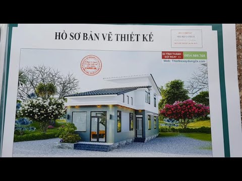 Hồ sơ thiết kế nhà cấp 4 gác lững đẹp giả rẻ đang được nhiều người thích