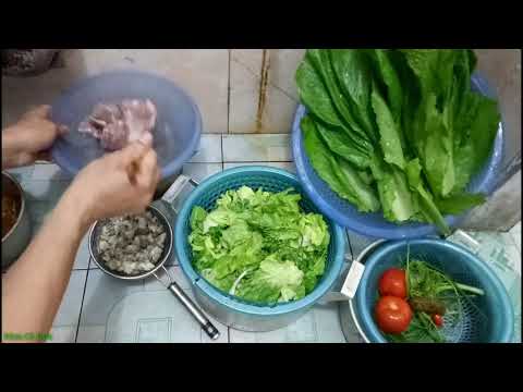 Bò Rán Cuốn Rau Cải * Clip Năm Cô Đơn