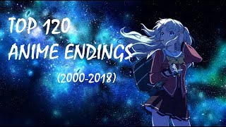 Top 120 Anime Ending Songs (2000-2018)