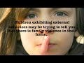 kids and domestic violence