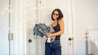 Fall Outfit Inspo Clothing Try On Haul Ft. Princess Polly