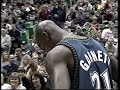 Kevin Garnett vs Karl Malone - Power Forward Battle - 2/17/03