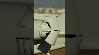 Reverse Thrust Sounds On Cessna 750 Citation X N735Xj