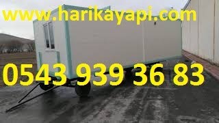 Tekerli̇ Yaşam Ev Konteyniri Mobile Life Home Container .Harikayapi 05439393683