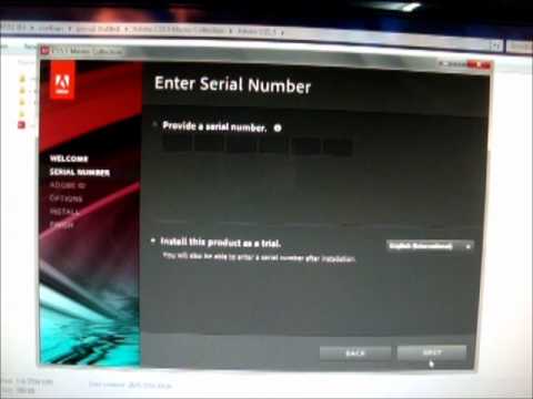 ขั้นตอนการลงโปรแกรม Adobe flash Cs5 .wmv