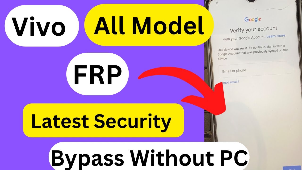 Vivo All Model Latest Security Patch Android 12 FRP Vivo All Model Latest Security Patch Android 12 FRP