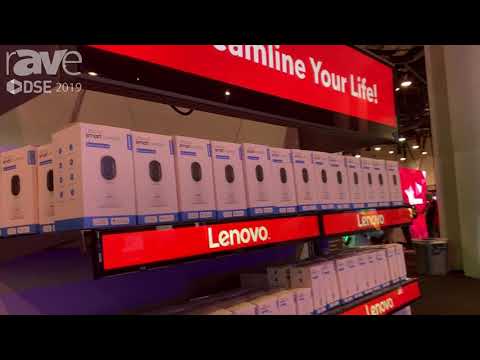 DSE 2019: Lenovo Features Its P330 Tiny Work Station on West Rock Display
