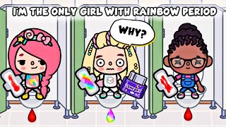Im The Only Girl With Rainbow Period Sad Story Toca Life Story Toca Boca