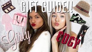 GIFT GUIDE FOR THE GIRLY GIRL VS EDGY GIRL!