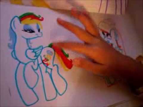 Как рисовать пони рисует малика Как рисовать пони рисует малика