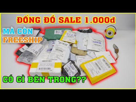 Mở 30 Đơn Hàng Sale 1000đ còn FreeShip SHOPEE. Liệu có phải Tha Rác Về Nhà?? | MUA HÀNG ONLINE