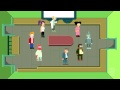 Futurama 8-bit Bender tries to leave [HD]