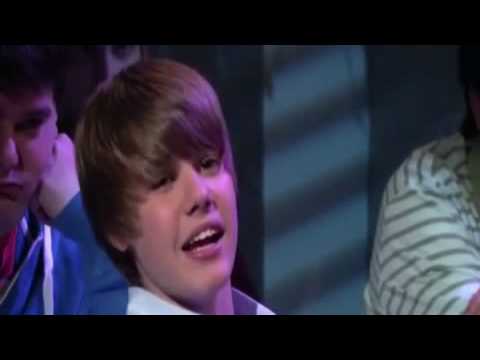 Baby Justin Bieber FLIPS OUT Somebody To Love Kiss And Tell Never Say Never Let You Go Eenie Meenie