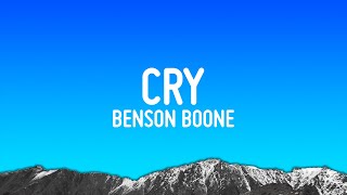Benson Boone - Cry (Lyrics)
