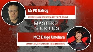 Usfiv Eg Pr Balrog Vs Mcz Daigo Umehara - Canada Cup Master Series