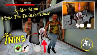 The Twins Remake - Spider Mom Visits The Twins's House ! (New Enemy)