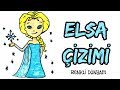 Frozen Elsa Nasıl Çizilir ? Elsa Çizimi (How to draw Frozen Elsa) RENKLİ DÜNYAM