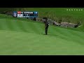 Morgan Hoffmann makes his 8th birdie of the day at BMW