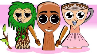 Sprunki Italian Brainrot Phase 4 - Tung Tung Tung Sahur Compilation Sprunki Incredibox