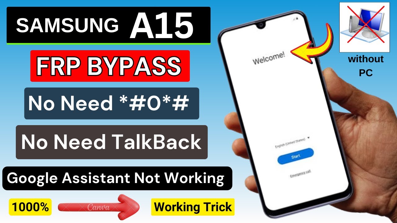 Samsung Galaxy A15 Frp Bypass Android 14 – Without PC | Samsung Galaxy A15 Frp Bypass Android 14 – Without PC |