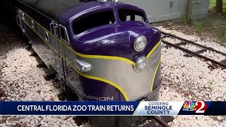 Central Florida Zoo Introduces New Train