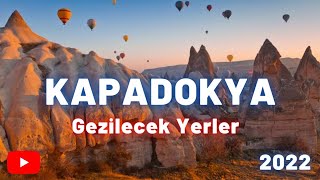 Kapadokya Turu 2022 Özeti- Gezilecek Yerler #kapadokya  #cappadocia #gezivlog #g