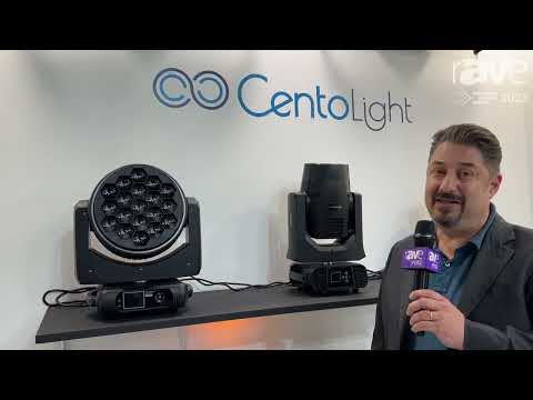ISE 2023: FRENEXPORT Exhibits CentoLight Lighting Products for Live Events