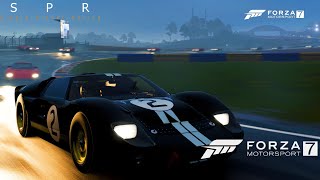 Forza Motorsport 7: 1966 Ford GT40 Mk II Le Mans Old Mulsanne Rain Sprint | Xbox One X