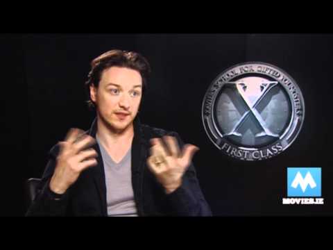 XMen First Class James McAvoy is Professor X Charles Xavier 