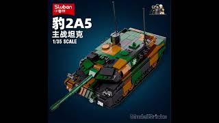 Top On Sale Product Recommendations766Pcs Military Leopard 2A5 Main Battle Tank Bricks Ww2 Army
