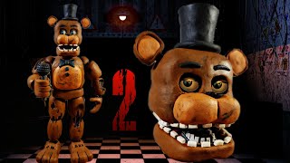 Withered Freddy Fnaf 2 Remake Plastilina Porcelana Polymer Clay
