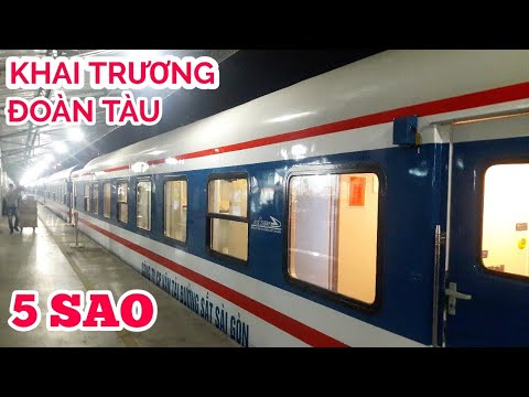 KHAI TRƯƠNG ĐOÀN TÀU NHANH 5 SAO HIỆN ĐẠI NHẤT VIỆT NAM | saigon travel Guide | family KHAI TRƯƠNG ĐOÀN TÀU NHANH 5 SAO HIỆN ĐẠI NHẤT VIỆT NAM | saigon travel Guide | family