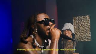 Dollah Boi Performing Live At Kof Studio In Ghana, Africa Dollahboi