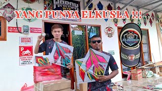 Aksi Eko Tyson Dengan Gelasan Dan Layangan Elkusla
