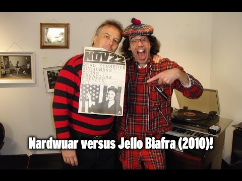 Nardwuar's 11th interview with Jello Biafra done at Chapel Arts Centre 