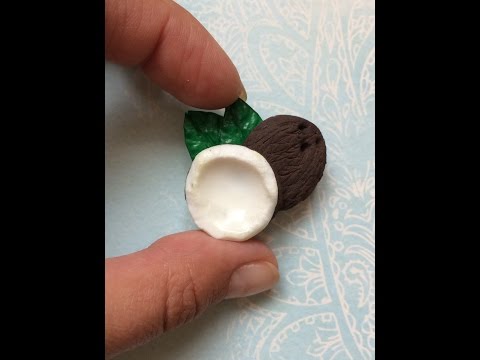 Кокосы из полимерной глины Кокосы из полимерной глины