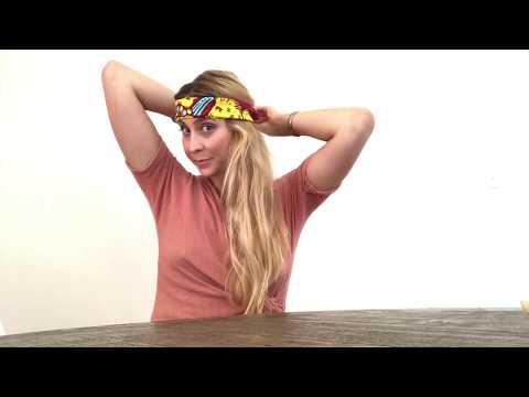How To Tie Your BANDITS Bandana - "Happy Hippie" Style