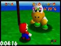 Super Mario 64 (N64) 120 star Speed run 1:49:49