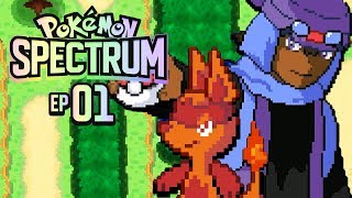 100+ NEW POKEMON!!! Pokemon Spectrum w/ Sacred: Part 1 Fan Game Gameplay Walkthrough