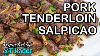Pork Tenderloin Salpicao Recipe | How to Cook Salpicao na Baboy | Panlasang Pino