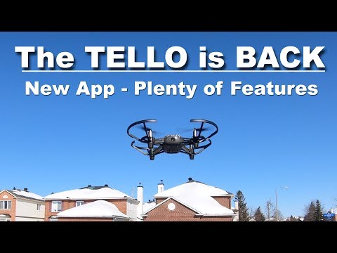 The TELLO has a New App &amp; it is Amazing!