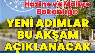 Hazine Ve Maliye Bakanı Nebati Yeni Ekonomik Paket Açıklaması. Bakan Nebati Açıklamaları