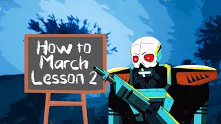 Automatons Learn To March - Part 2 | Automaton Combat Training | Helldivers 2