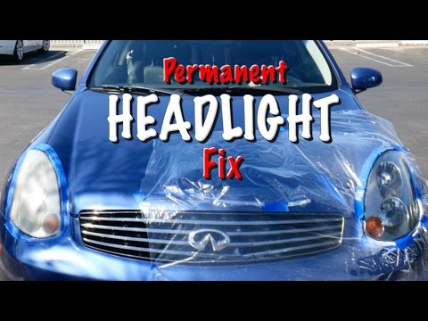 How to Fix Foggy Headlights PERMANENTLY |ChrisFix Method|