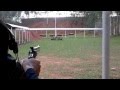 TIRO COM REVÓLVER CALIBRE 38 SPL..