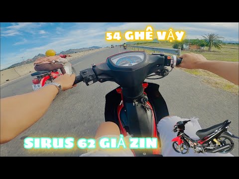 Cầm Sirus 62mm Giả Zin Ra Gạ Đ.ua Thanh Niên Trẻ Trâu Chạy Cub 50cc Lên Trái 54 Và Cái Kết