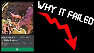 The Real Reason Dinosaur Arcade Failed...