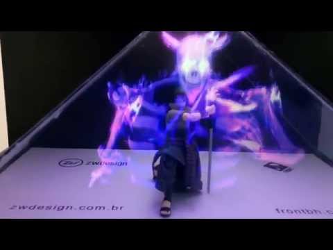 ZW Design - Holografia - Sasuke CHIDORI! OCHIDORI! OactionSasuke pode executar ninjutsu e seu Mangekyou Sharingan revela um raro doujutsu no Display Holográfico ...