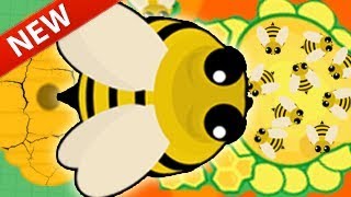 Mope.io Bee Update Beta Server New Animal Update Honeybee Ability & Beehive Mope.io Gameplay